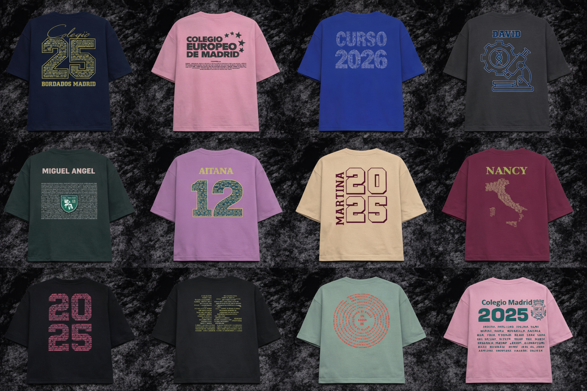 Presupuesto de camisetas de grupo personalizadas